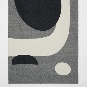 H&M jacquard weave throw blanket